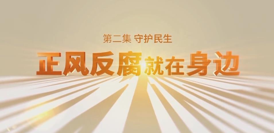 《正风反腐就在身边》第二集《守护民生》